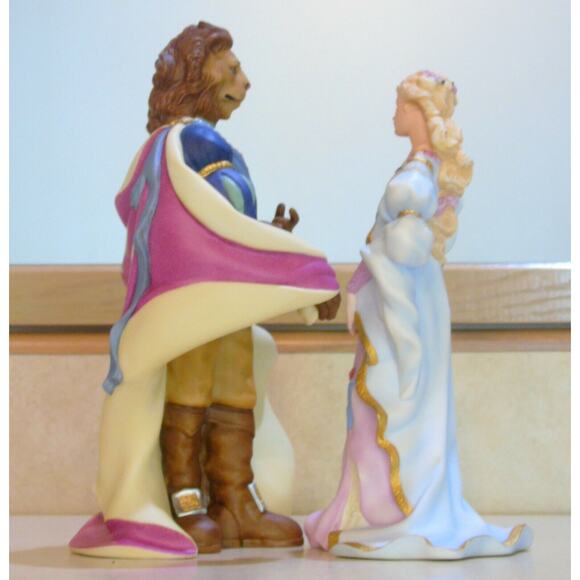 LENOX Legendary Princesses BEAUTY & THE BEAST Figurines Cake Toppers Limited Ed - Picture 11 of 12